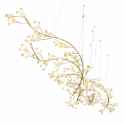 PS1627 BRASS BRANCH CHANDELIER