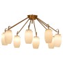 PS1742 RARE STILNOVO CHANDELIER