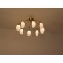 PS1742 RARE STILNOVO CHANDELIER