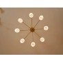 PS1742 RARE STILNOVO CHANDELIER