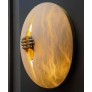 PS1785 EGG ALABASTER SCONCE