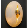 PS1785 EGG ALABASTER SCONCE