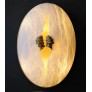 PS1785 EGG ALABASTER SCONCE