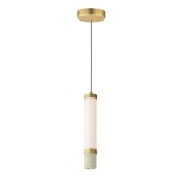 WM2726  TRAVERNTINE 2-LIGHT LED PENDANT