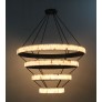 PS9002 ALABASTER SPIRAL CHANDELIER