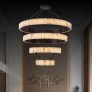 PS9002 ALABASTER SPIRAL CHANDELIER