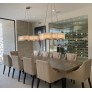 QZ1205 HALO TITAN ROCK CRYSTAL CHANDELIER