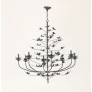 WM2724  BLOOMING DARK SKY CHANDELIER