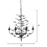 WM2724  BLOOMING DARK SKY CHANDELIER