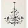 WM2724  BLOOMING DARK SKY CHANDELIER