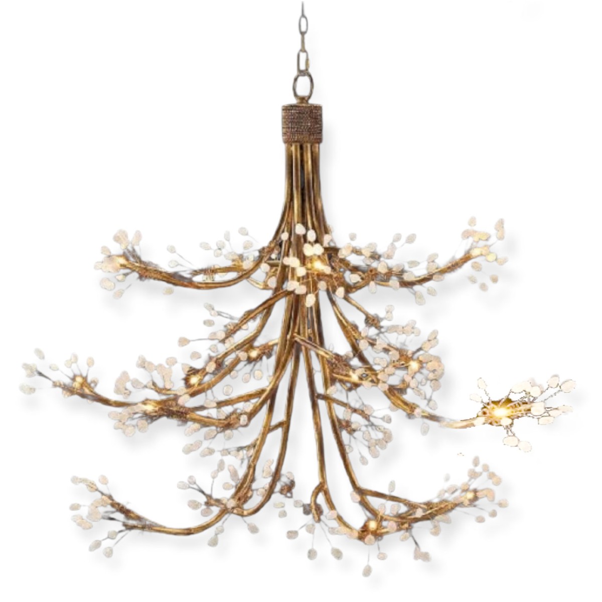 AMAJC-9064 EIGHT-ARM ASYMMETRICAL CHANDELIER AMAJC-9064 EIGHT-ARM ASYMMETRICAL CHANDELIER