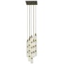 IQ21026 BALLET CHANDELIER BRONZED CHROMED