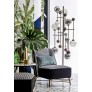 IQ21033 FLUXUS FLOOR LAMP BRONZED CHROMED