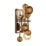 IQ21034 FLUXUS WALL SCONCE BRONZED CHROMED