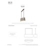 IQ21057 ROYALE CEILING LAMP