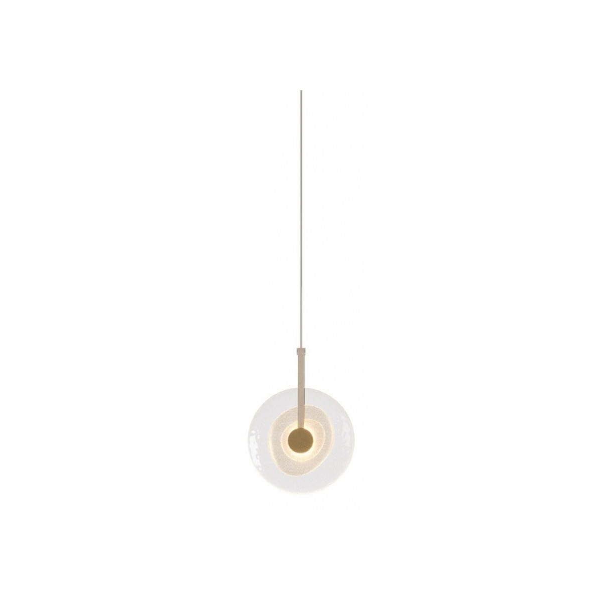 IQ2329 GOLDEN DISC PAOLO CASTELLI PENDANT LAMP