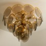 IQ2822 LARGE SMOKED CHANDELIER