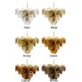 IQ2822 LARGE SMOKED CHANDELIER