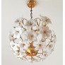 IQ2845 GILT BRASS CHANDELIER