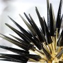 IQ84230 MODERN BRASS STARBURST CHANDELIER