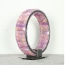 WM2727 PURPLE QUARTZ TABLE LAMP