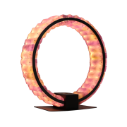 WM2727 PURPLE QUARTZ TABLE LAMP