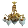 PS1547 FRENCH LOUIS XVI STYLE CHANDELIER