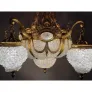 PS1547 FRENCH LOUIS XVI STYLE CHANDELIER