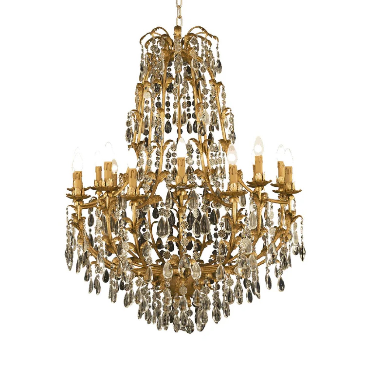 PS1811 MECHINI GOLD CHANDELIER PS1811 MECHINI GOLD CHANDELIER