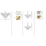 WM2131 PORTIA CHANDELIER