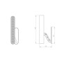 SJ5085 COLT WALL LIGHT