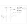 JR2038 AIDEN TAIL SCONCE