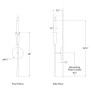 JR2038 AIDEN TAIL SCONCE