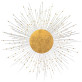 RJ2013 New Sculpture Bronze Sunburst Wall or Ceiling Lamp