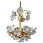 IQ2848 IRIDESCENT ITALIAN CHANDELIER