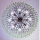 IQ2371 Triedri Glass Chandelier