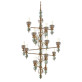 IQ8278 ITALIAN MURANO GLASS CHANDELIER