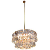 IQ8324 CRYSTAL BRASS CHANDELIER