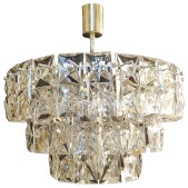 IQ8326 CHROME CRYSTAL GLASS CHANDELIER