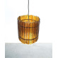 IQ8329 ROUND AMBER GLASS CHANDELIER