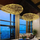 IQ8160 MODERN ART DECO STAR LIGHT DOTTED CLOUD LAMPS