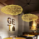 IQ8160 MODERN ART DECO STAR LIGHT DOTTED CLOUD LAMPS