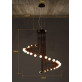 IQ8161 MODERN NORDIC SPIRAL CHANDELIER