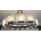 QZ1205 TITAN ROCK CRYSTAL CHANDELIER 