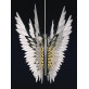 WM543 CELESTE LUCITE WINGS