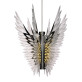 WM543 CELESTE LUCITE WINGS