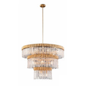 AMAJC-9007 CRYSTAL ICICLE EIGHTEEN-LIGHT PENDANT