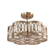 AMAJC-8792 DIAMANTE SIX-LIGHT SEMIFLUSH