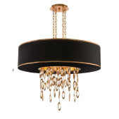 AMAJC-8794 BLACK TIE ELEVEN-LIGHT CHANDELIER