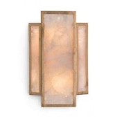 AMAJC-8987 CALCITE PANEL TWO-LIGHT WALL SCONCE